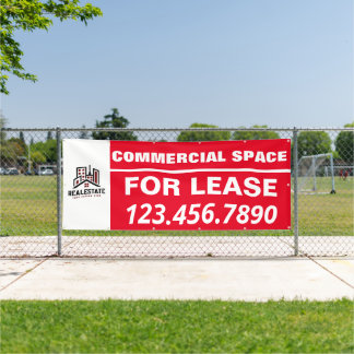 Kommerzieller Platz für Lease Company-Logo anpasse Banner