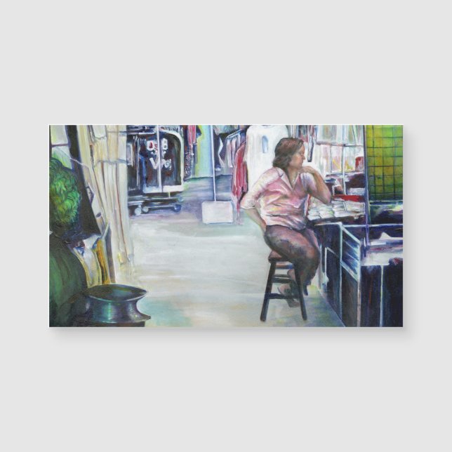 Kommt dieser Drache mit Trainingsrädern? Magnetkarte (Vorderseite)