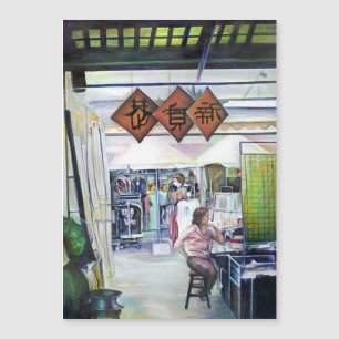 Kommt dieser Drache mit Trainingsrädern? Magnetkarte