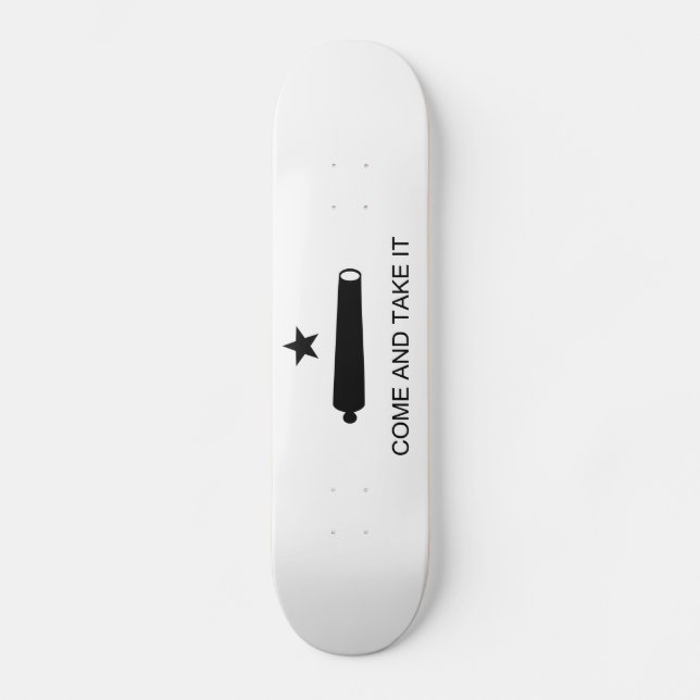 Kommt es Texas-Flaggen-Kampf von Gonzales nehmen Skateboard (Vorderseite)