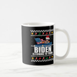 Kommt in die Stadt Ugly Weihnachts Sweater Meme Kaffeetasse