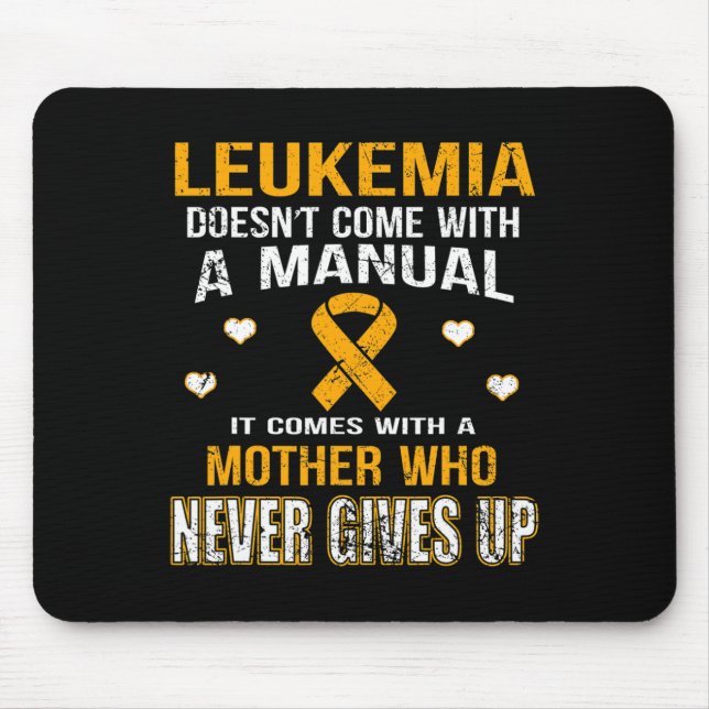 Kommt mit einer Mutter, die nie aufgibt, Mousepad (Vorne)
