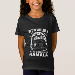 Kommt rein, Hexen, wir stimmen für Kamala Hallowee T-Shirt
