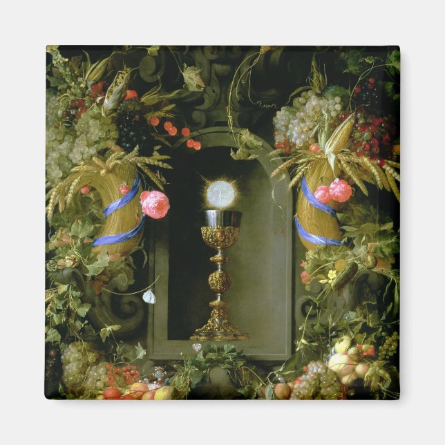 Kommunalbecher und Gastgeber Magnet (Vorne)