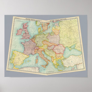 Kommunikation in Europa Poster