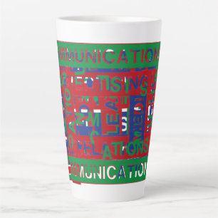 Kommunikationsaufschlüsselung Milchtasse