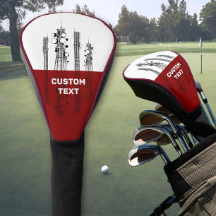 Kommunikationstürme Golf Headcover