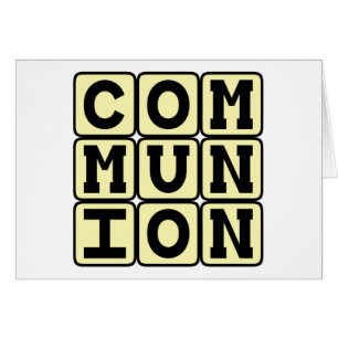 Kommunion, religiöses Opfer