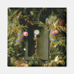 Kommunionsschale und -wirt magnet