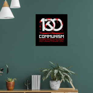 Kommunismus, 100 Millionen Tote feiern Poster