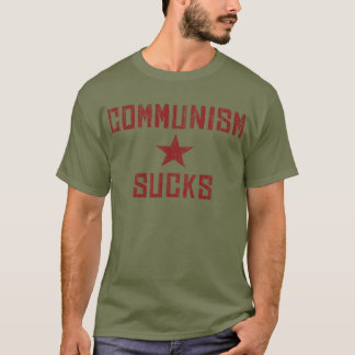 Kommunismus Ist zum Kotzen - Amerika zuerst antiko T-Shirt