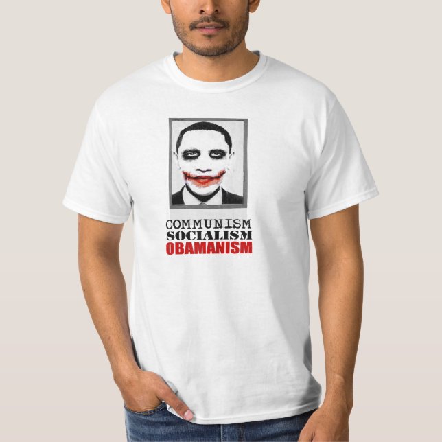 KOMMUNISMUS, SOZIALISMUS, OBAMANISM T-Shirt (Vorderseite)