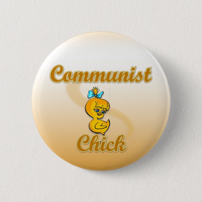 Kommunist Chick Button (Vorderseite)