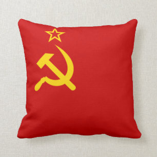 Kommunistische Russland-Flagge UDSSR Kissen