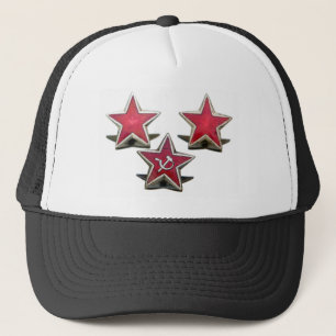Kommunistische Sterne Truckerkappe