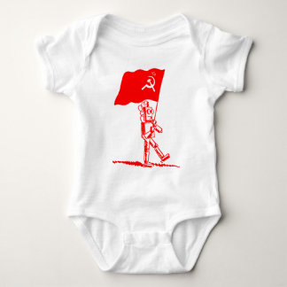 Kommunistischer Roboter Baby Strampler