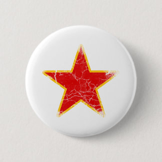 Kommunistischer Roter Stern Vintage Button