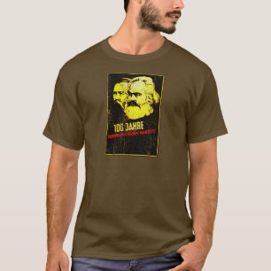 Kommunistisches Manifest Karl Marx und Friedrich T-Shirt