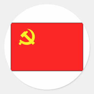 Kommunistisches Party Chinas Runder Aufkleber