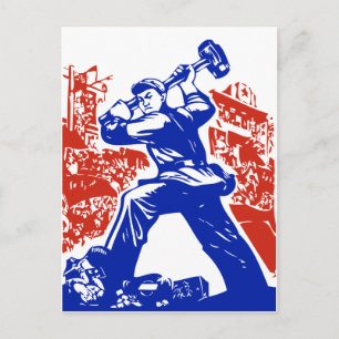 kommunistisches Party der China Postkarte