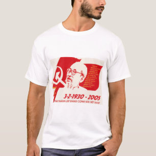 Kommunistisches Party Vietnams 75 Jubiläum Propag T-Shirt