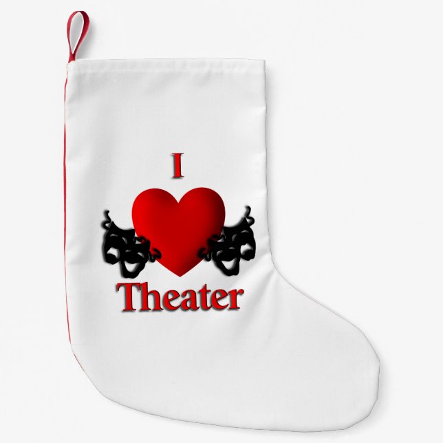 Komödie und Masken des Theaters Kleiner Weihnachtsstrumpf (Vorderseite)