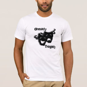 Komödie und Masken des Theaters T-Shirt