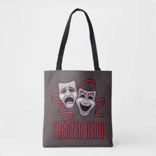 Komödie und Tragödie Theater Nerd Tasche