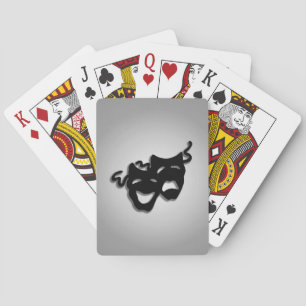 Komödien- und Tragödientheater-Masken Spielkarten