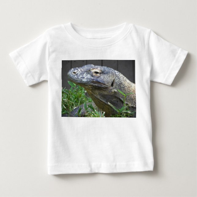 Komodo Drache-nahes hohes Baby T-shirt (Vorderseite)