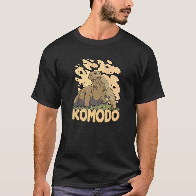 Komodo-Drache T-Shirt (Vorderseite)