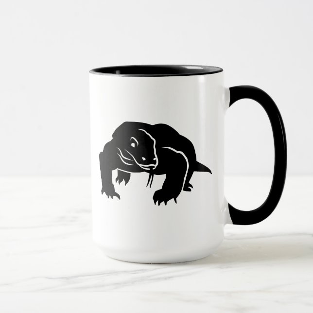 Komodo Drache Tasse (Rechts)