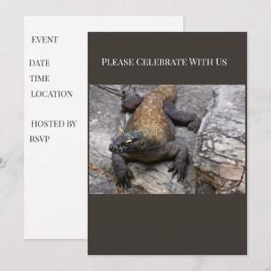 Komodo-Drachen-Event-Einladung Einladung