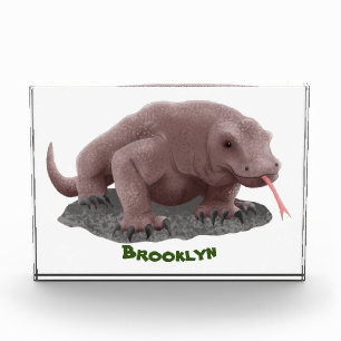 Komodo Dragon Illustration Fotoblock