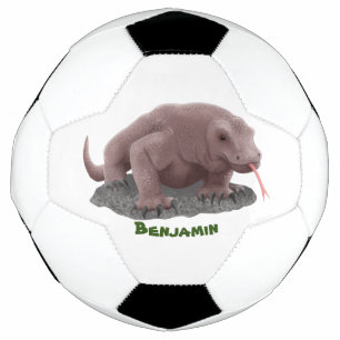 Komodo Dragon Illustration Fußball