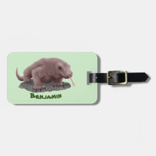 Komodo Dragon Illustration Gepäckanhänger