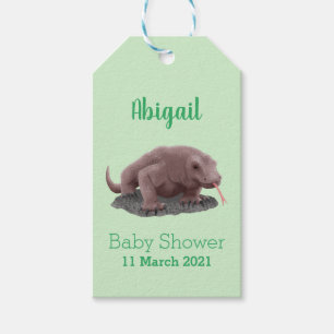 Komodo Dragon Illustration Geschenkanhänger
