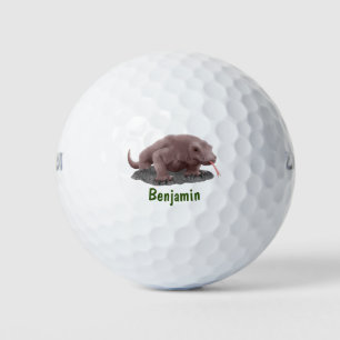 Komodo Dragon Illustration Golfball