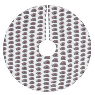 Komodo Dragon Illustration Polyester Weihnachtsbaumdecke