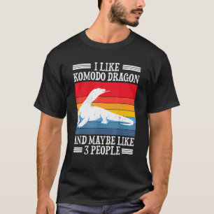 Komodo Dragon Lizard Animal Reptile Bartde T-Shirt