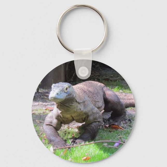 Komodo Dragon Schlüsselkette Schlüsselanhänger (Vorderseite)