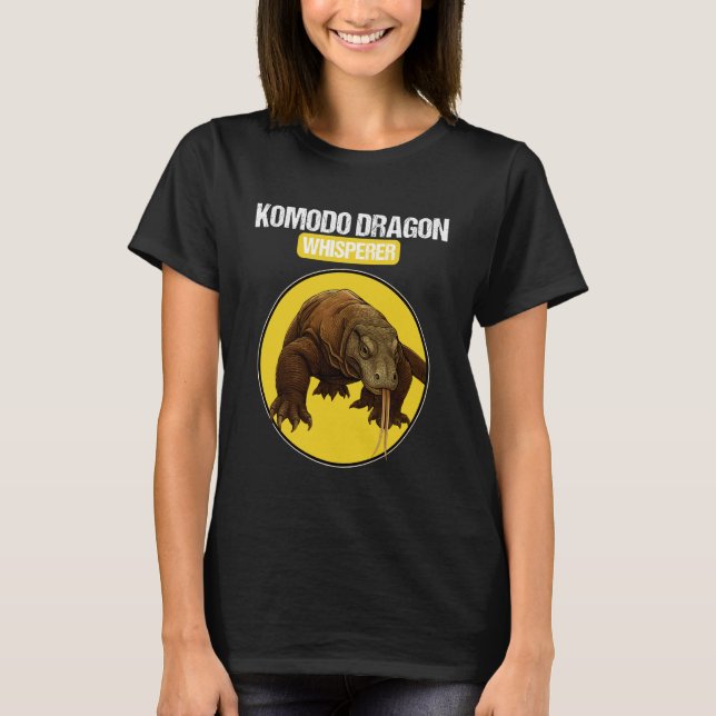 Komodo Dragons Komodo Dragon Whisperer T-Shirt (Vorderseite)