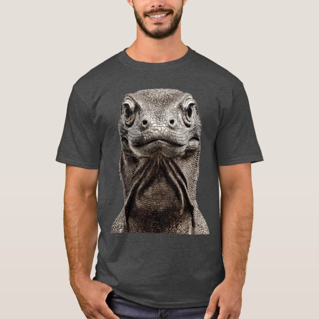 Komodo-Kopf T-Shirt (Vorderseite)