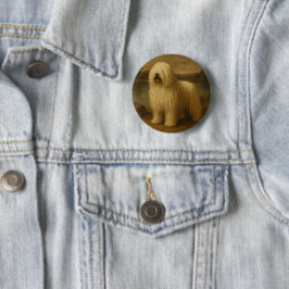 Komondor Button