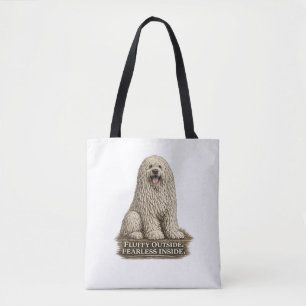 Komondor – Flauschig außen, furchtlos innen Tasche