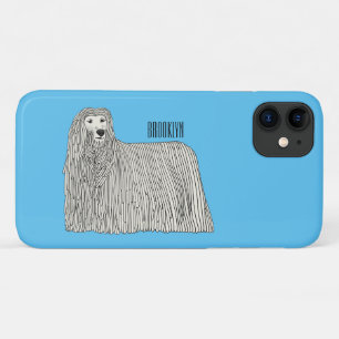 Komondor Hund Cartoon Illustration Case-Mate iPhone Hülle