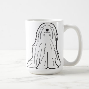 Komondor HundeCartoon Kaffeetasse