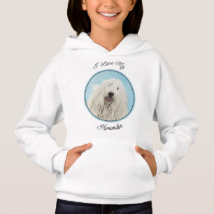 Komondor-Malerei - Niedliche Original-Hunde-Kunst Hoodie