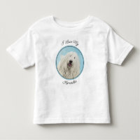 Komondor-Malerei - Niedliche Original-Hunde-Kunst