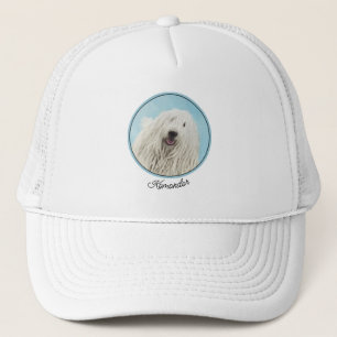 Komondor-Malerei - Niedliche Original-Hunde-Kunst Truckerkappe